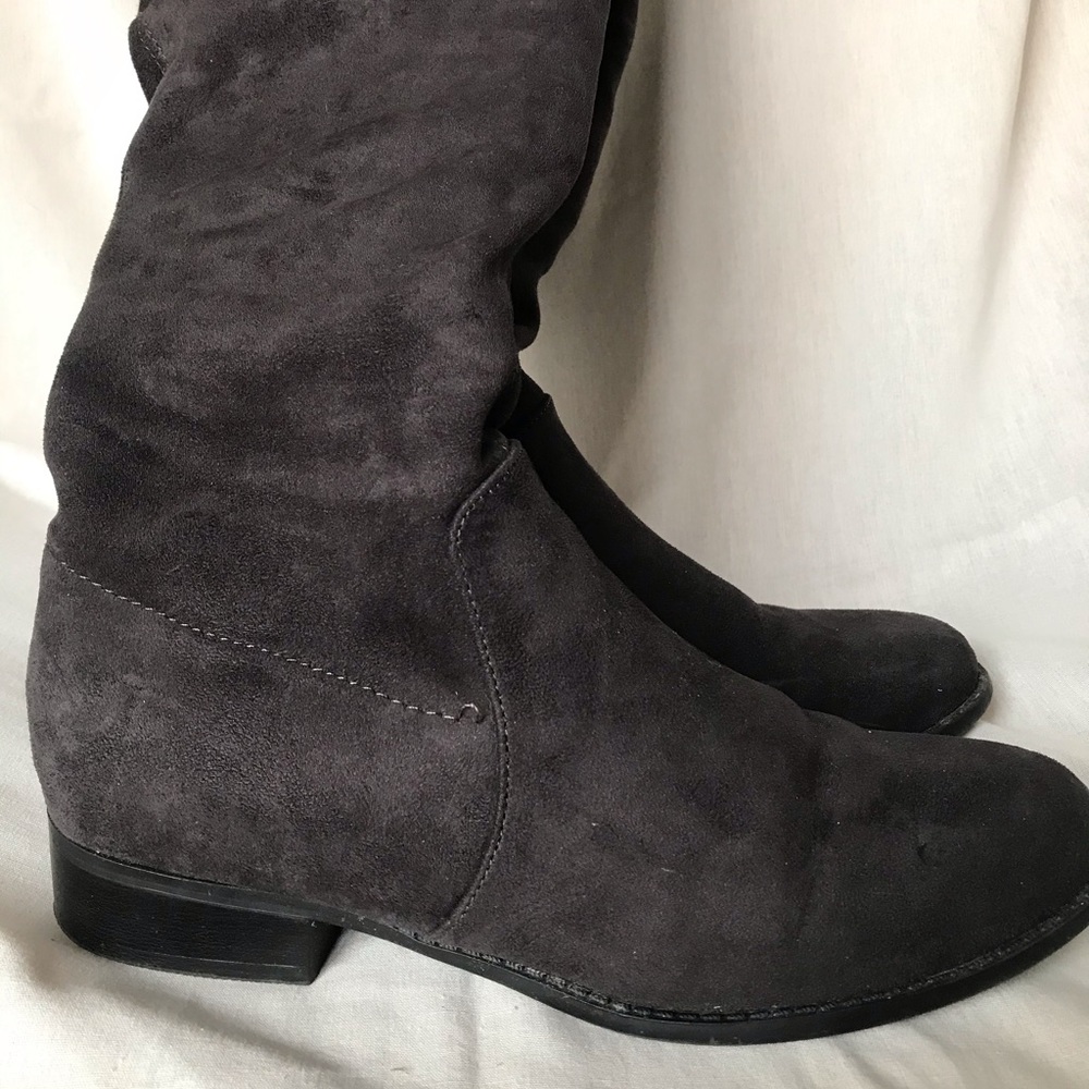 Suede Over the Knee Boots